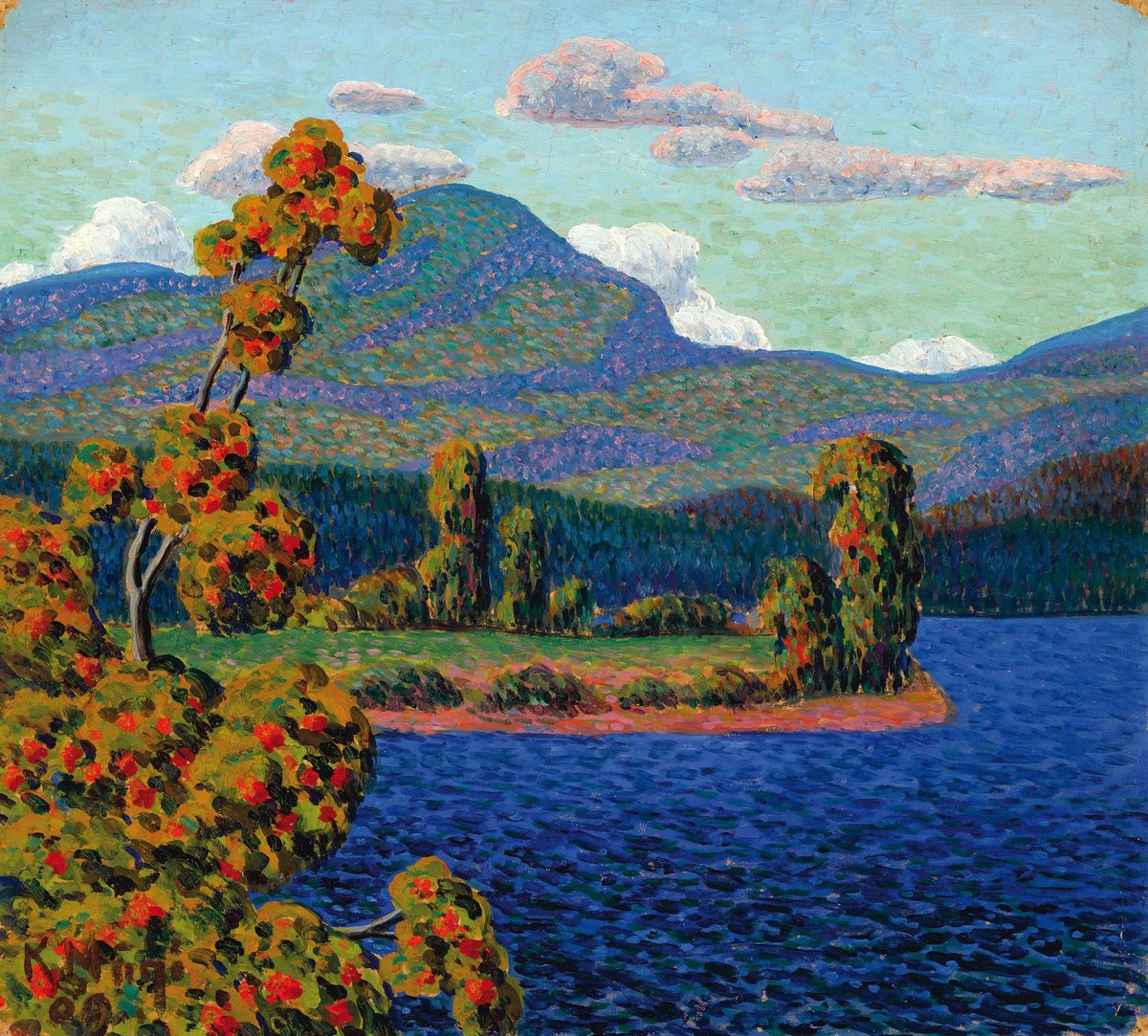 Konrad Magi, 1909 Norra Maastik III