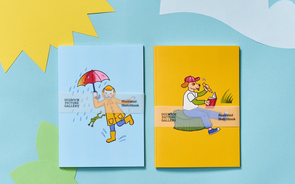 Children's notebooks included in party bag