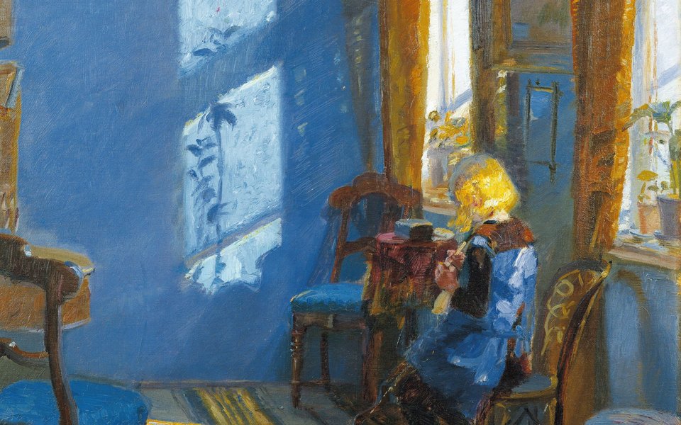 Painting by Anna Ancher