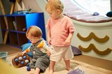Two children playing