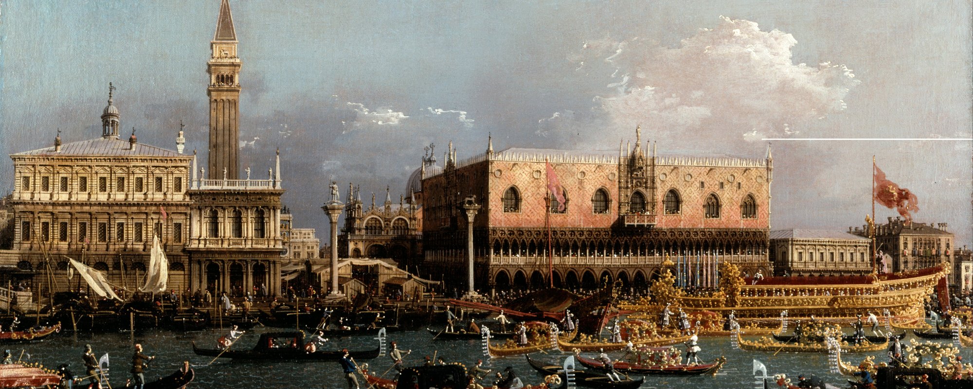 Canaletto, The Bucintoro at the Molo on Ascension Day