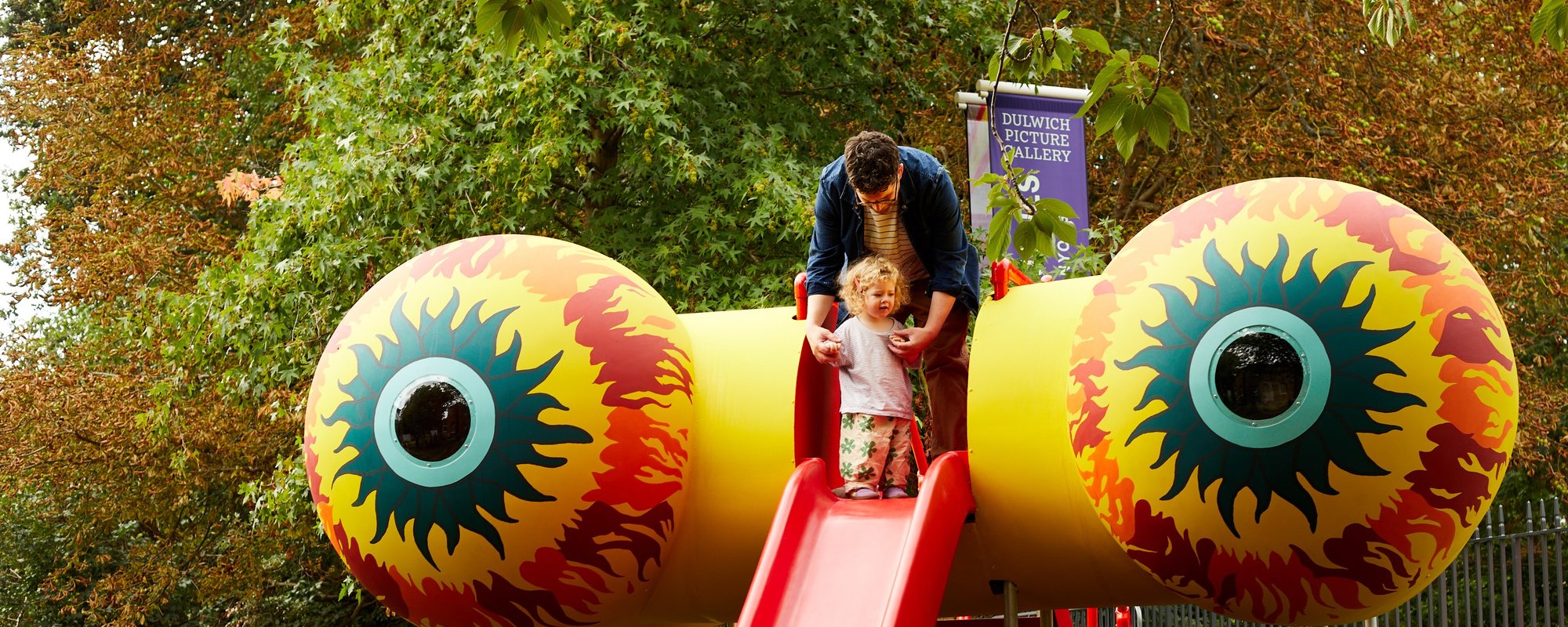 Copy of  ArtPlay Pavilion and Sculpture Garden, Dulwich Picture Gallery, 2025. Photo by Linda Shakesby. Pictured_ Harold Offeh, Hail the New Prophets, 2021 copy