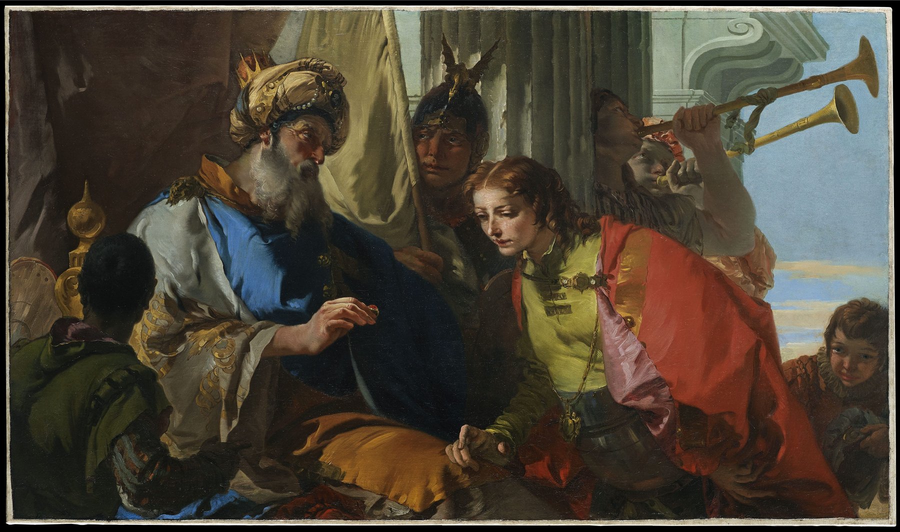 Joseph receiving Pharaoh's Ring