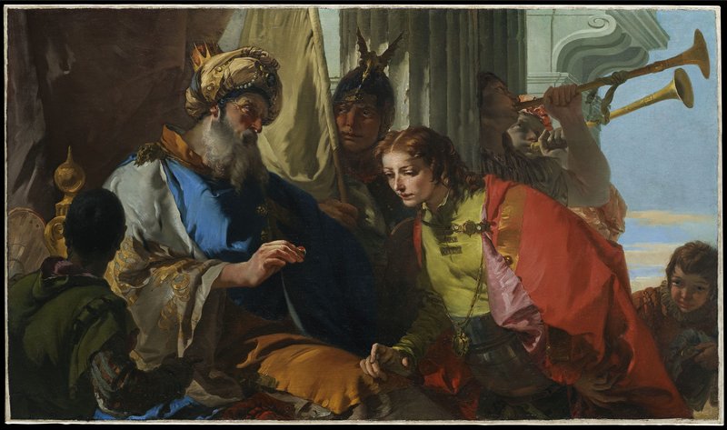 Joseph receiving Pharaoh's Ring