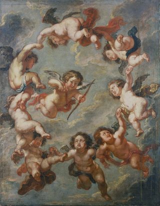Putti: a ceiling decoration