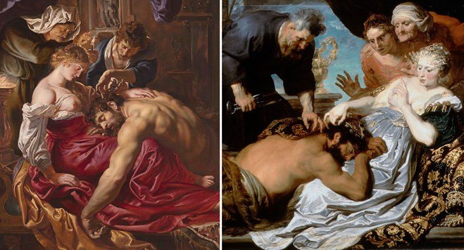 Samson and delilah comparison