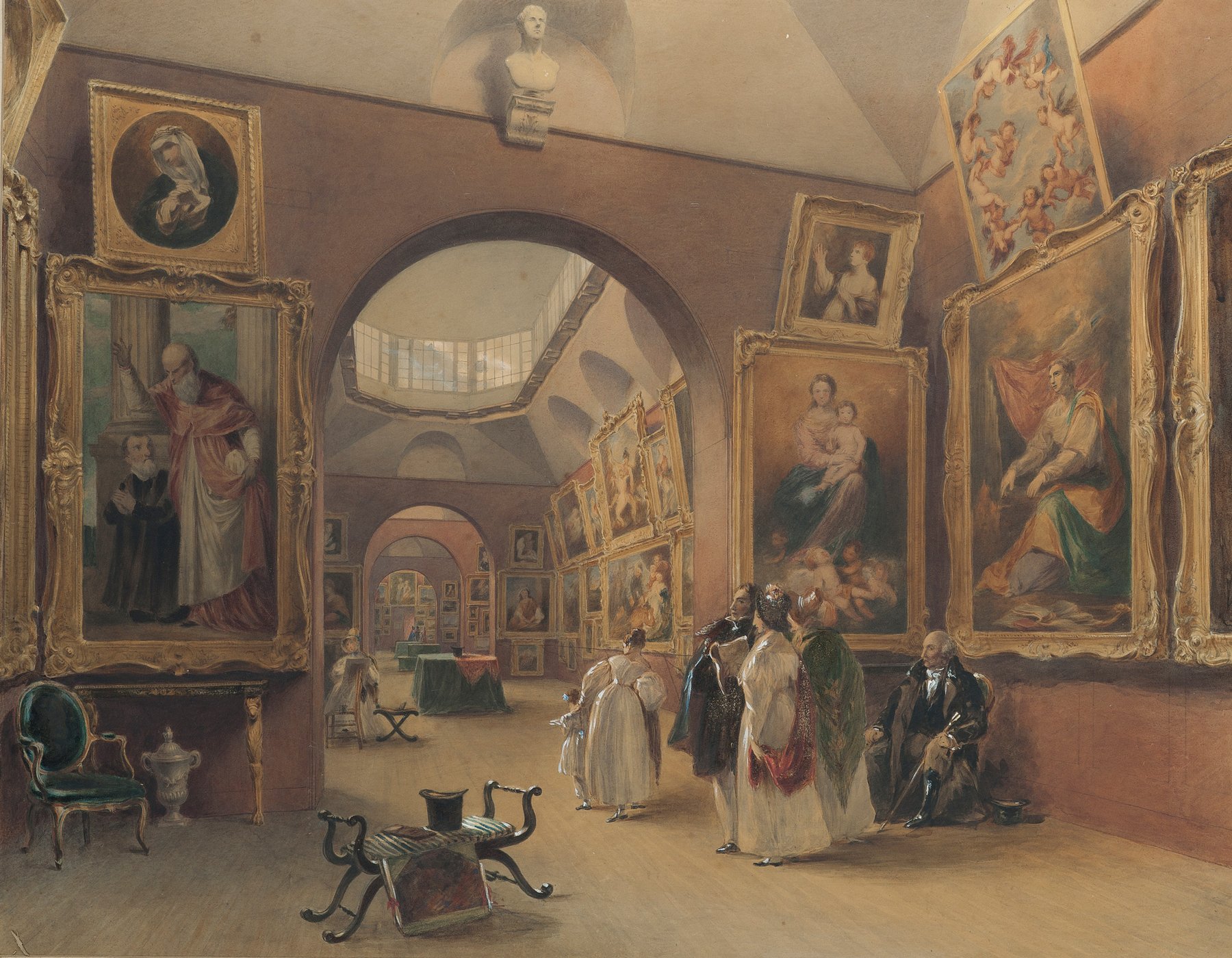 Viewing-at-Dulwich-Picture-Gallery_James-Stephanoff