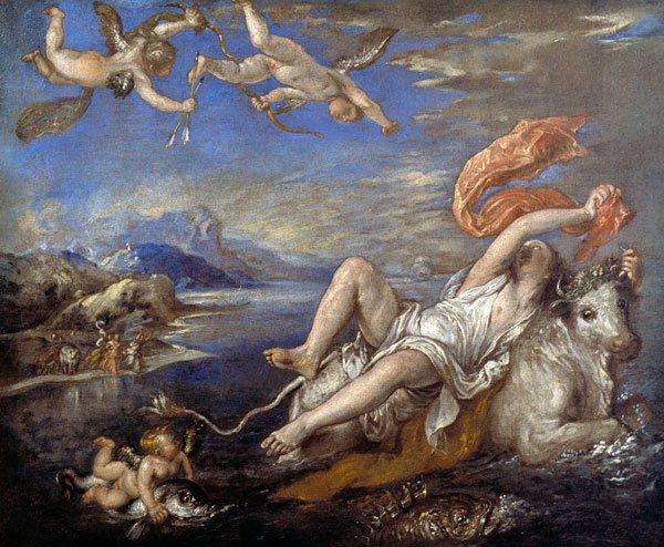 Europa and the Bull, After Titian